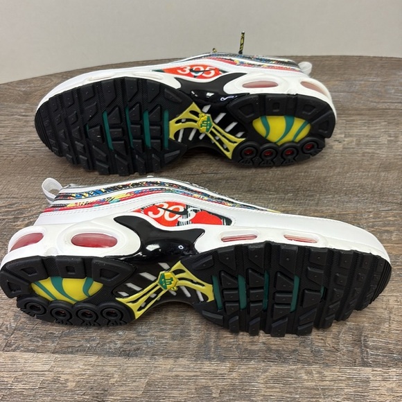 Nike Air Max Plus 97 “305 Miami” Sneakers White Black Habanero Red – Size 8.5 main image 10